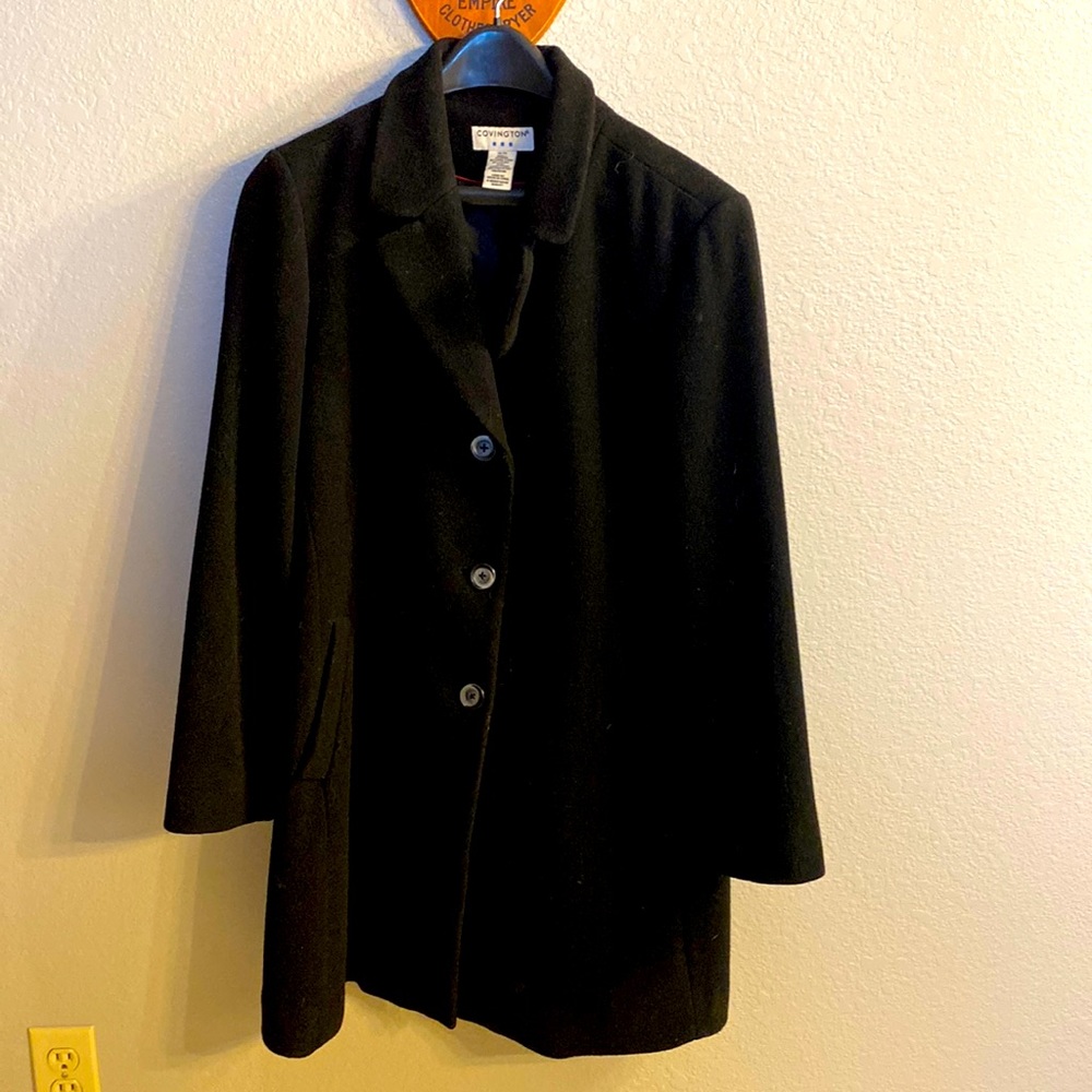 Womens Covington wool blend coat